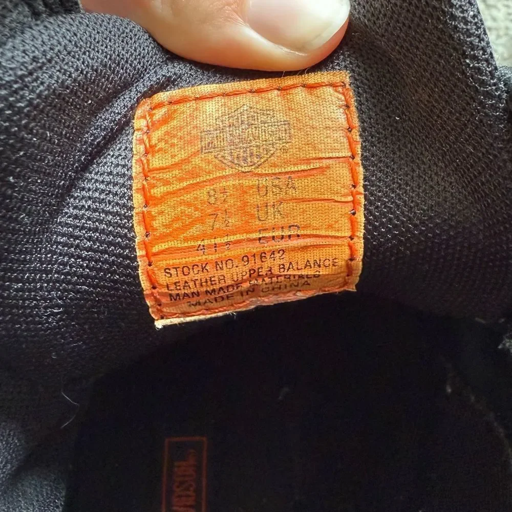Harley Davidson Stealth Motorcycle Boots